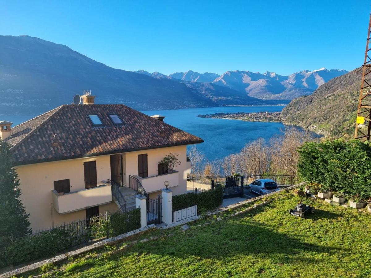 Apartment with garden&terrace beautiful lake view Bellano Buitenkant foto