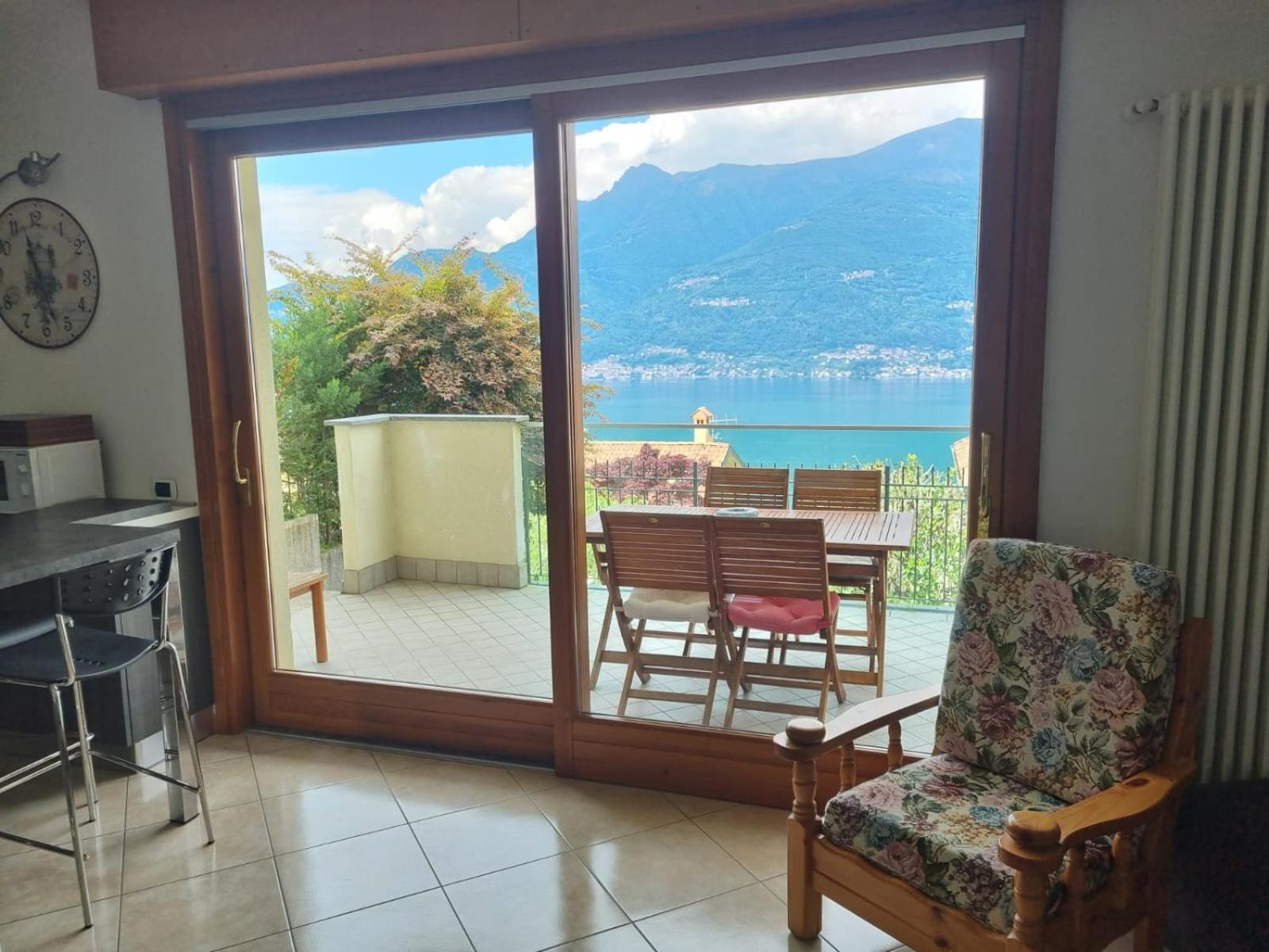 Apartment with garden&terrace beautiful lake view Bellano Buitenkant foto