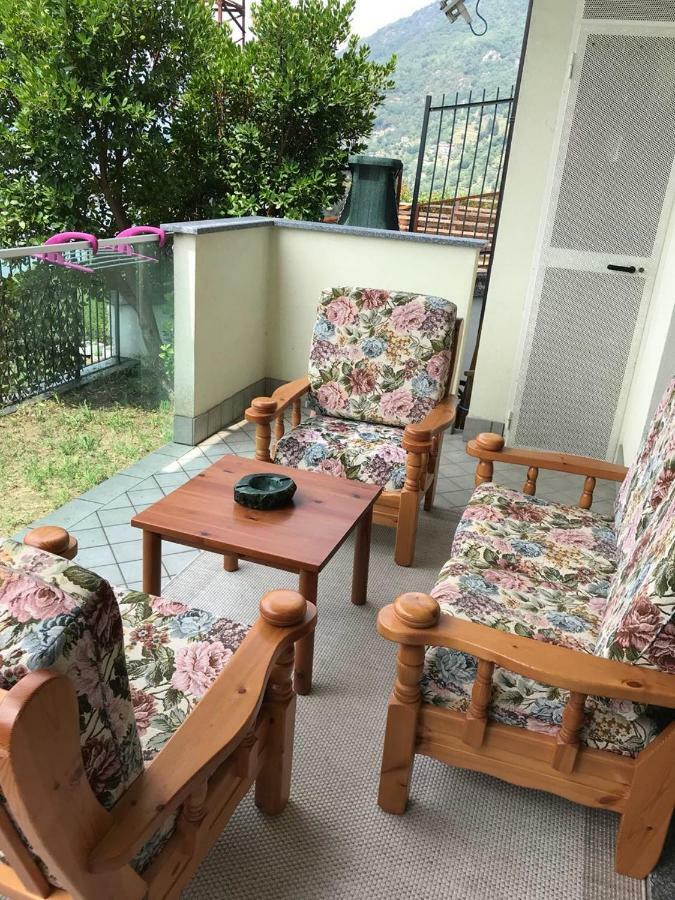 Apartment with garden&terrace beautiful lake view Bellano Buitenkant foto