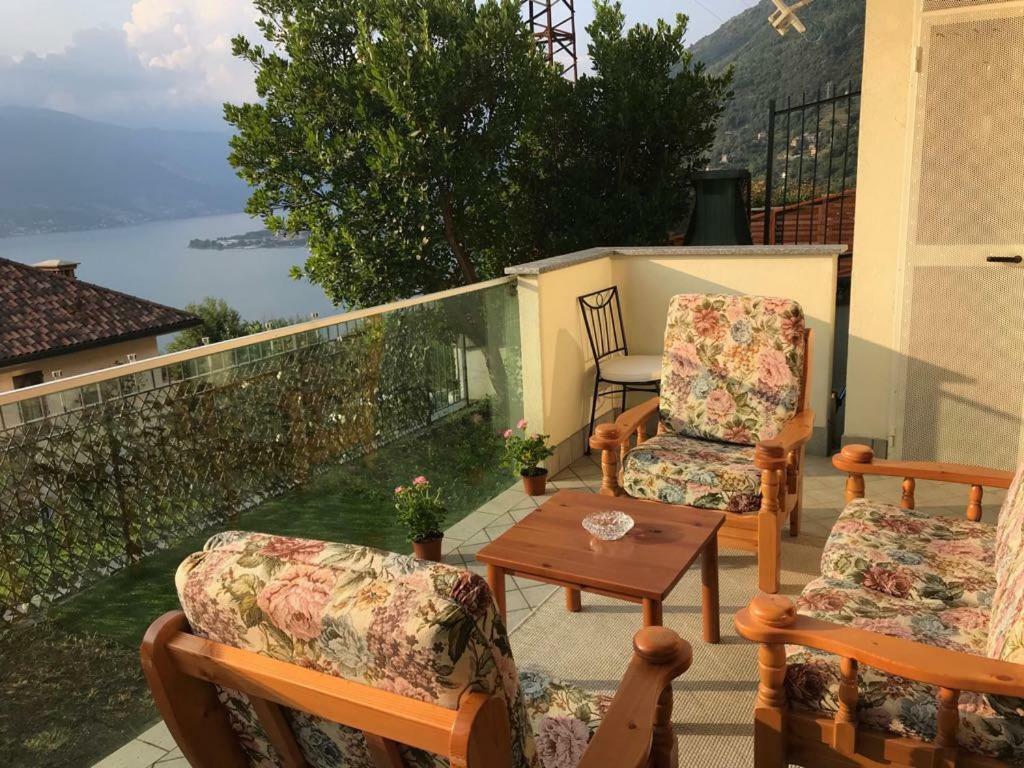 Apartment with garden&terrace beautiful lake view Bellano Buitenkant foto